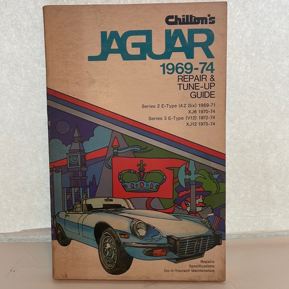 Chilton’s Jaguar 1969 - 1974 repair & tune up guide first edition 1974 - Picture 1 of 4
